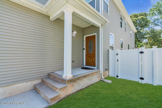 626 Anthony Ave, Toms River, NJ 08753 - view of exterior entry featuring a gate