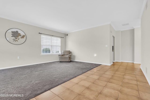 10 Ignatius Dr, Manchester, NJ 08759 - unfurnished room featuring light colored carpet, ornamental molding, and light tile patterned floors