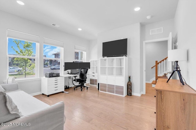 25 Signal Ave, Oceanport, NJ 07757 - office featuring light wood-style floors and recessed lighting