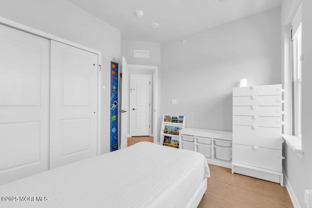25 Signal Ave, Oceanport, NJ 07757 - bedroom featuring light wood-type flooring and a closet