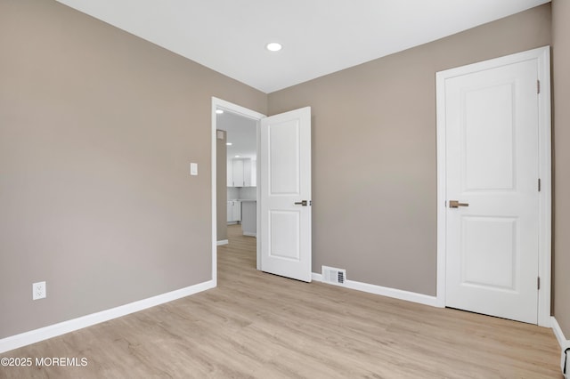30 Stuyvesant Rd, Brick, NJ 08723 - unfurnished bedroom with light wood finished floors and recessed lighting