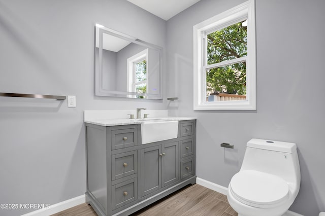 30 Stuyvesant Rd, Brick, NJ 08723 - bathroom featuring vanity and wood finished floors