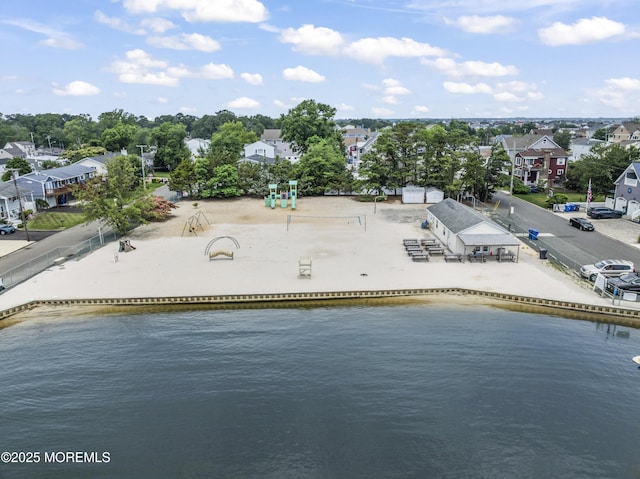21 Seabreeze Rd, Toms River, NJ 08753 - aerial perspective of suburban area with a nearby body of water
