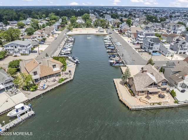 21 Seabreeze Rd, Toms River, NJ 08753 - aerial view of residential area featuring a large body of water