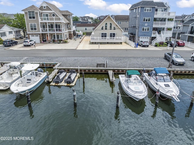 21 Seabreeze Rd, Toms River, NJ 08753 - dock featuring a water view