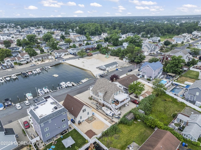 21 Seabreeze Rd, Toms River, NJ 08753 - aerial view of residential area featuring a large body of water