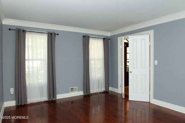 223 Kelly Lynn Ln, Brick, NJ 08724 - empty room featuring wood finished floors, healthy amount of natural light, and crown molding