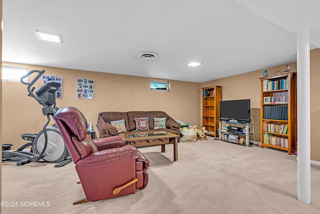 384 Gerry Rd, North Brunswick, NJ 08902 - living area with carpet floors