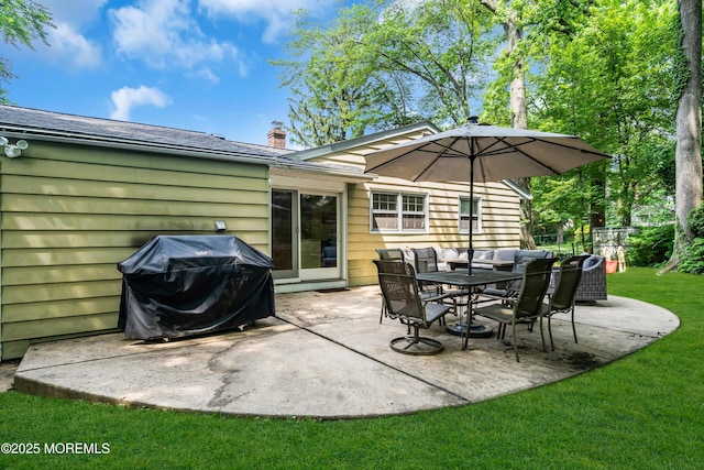 384 Gerry Rd, North Brunswick, NJ 08902 - view of patio / terrace featuring grilling area