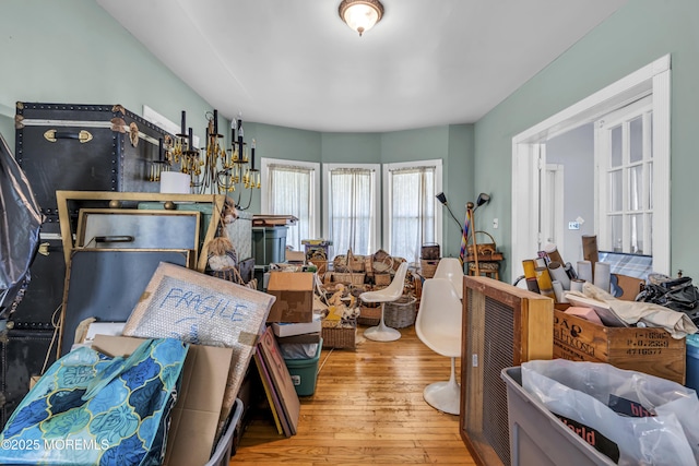 300 Atkins Ave, Neptune Township, NJ 07753 - misc room with wood-type flooring