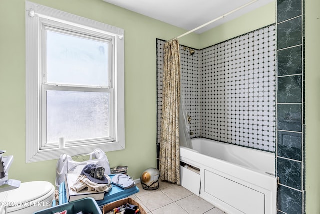 300 Atkins Ave, Neptune Township, NJ 07753 - full bathroom with tile patterned floors and shower / bath combo
