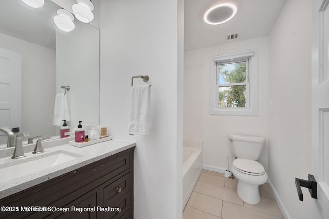 300 Monmouth Rd, West Long Branch, NJ 07764 - full bath with vanity and tile patterned floors