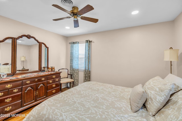 106 Northumberland Dr, Toms River, NJ 08757 - bedroom with recessed lighting and ceiling fan