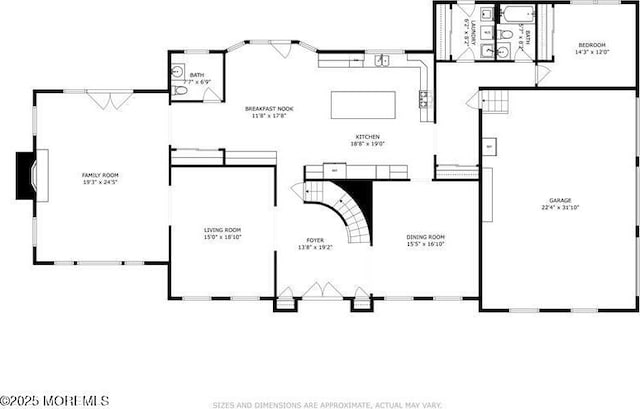 9 Wide Horizons Dr, Colts Neck, NJ 07722 - view of floor plan / room layout