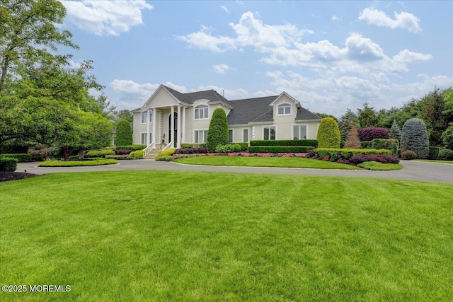 7 Rancho Polo, Colts Neck, NJ 07722 - greek revival inspired property with a front lawn