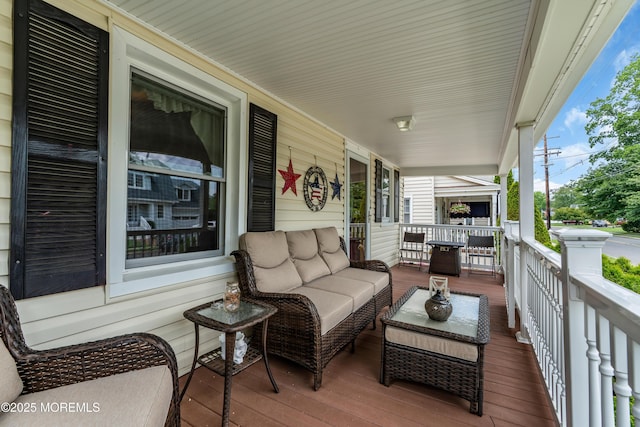 502 Corlies Ave, West Allenhurst, NJ 07711 - view of wooden porch