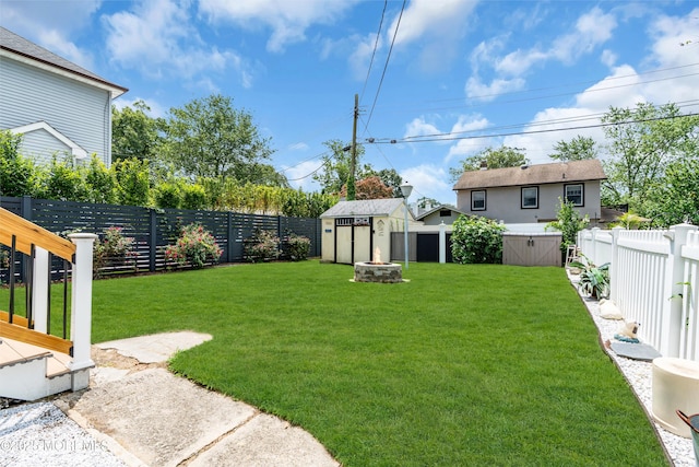 502 Corlies Ave, West Allenhurst, NJ 07711 - fenced backyard with a storage unit
