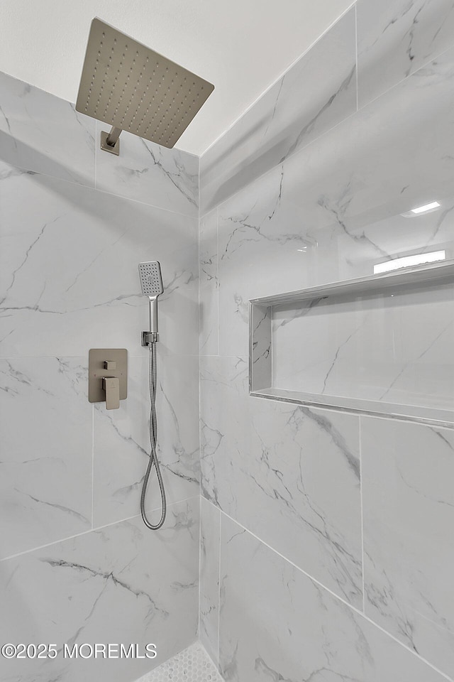 51 Hiering Ave Unit D4, Seaside Heights, NJ 08751 - bathroom with a marble finish shower