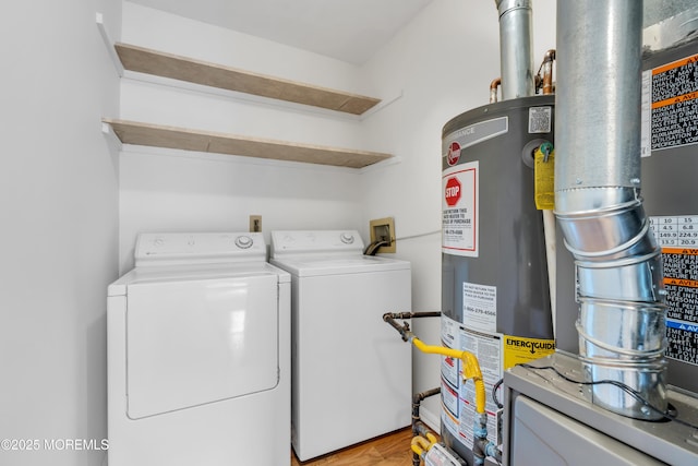 28 Greenbriar Blvd, Brick, NJ 08724 - washroom featuring washer and dryer and water heater