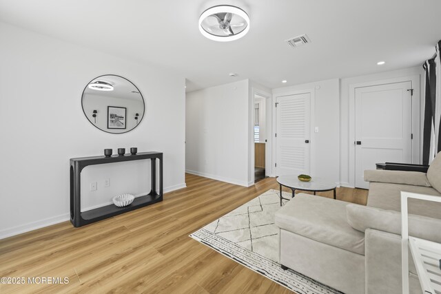 33 Hamilton Ave Unit 7, Seaside Heights, NJ 08751 - living area with wood finished floors and recessed lighting