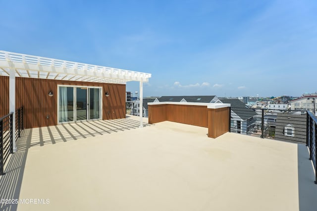 33 Hamilton Ave Unit 7, Seaside Heights, NJ 08751 - patio / terrace with a pergola