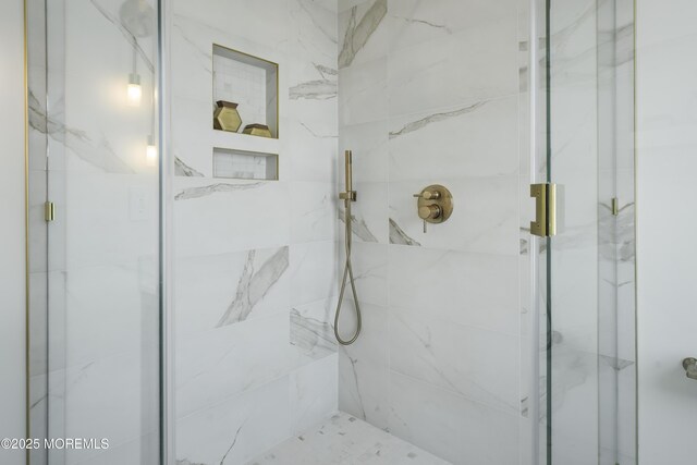 33 Hamilton Ave Unit 7, Seaside Heights, NJ 08751 - full bath with a marble finish shower