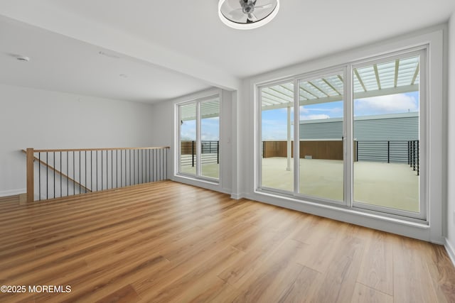 33 Hamilton Ave Unit 7, Seaside Heights, NJ 08751 - spare room featuring light wood-type flooring