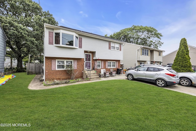 3 Carlo Dr, Keansburg, NJ 07734 - split foyer home with brick siding