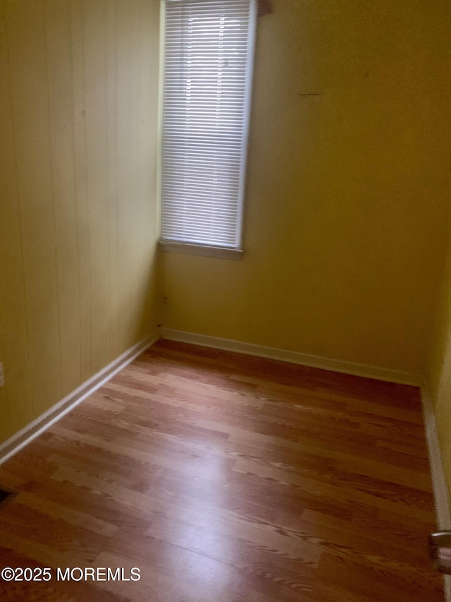 97 Vine St, Bayville, NJ 08721 - empty room with wood finished floors and baseboards