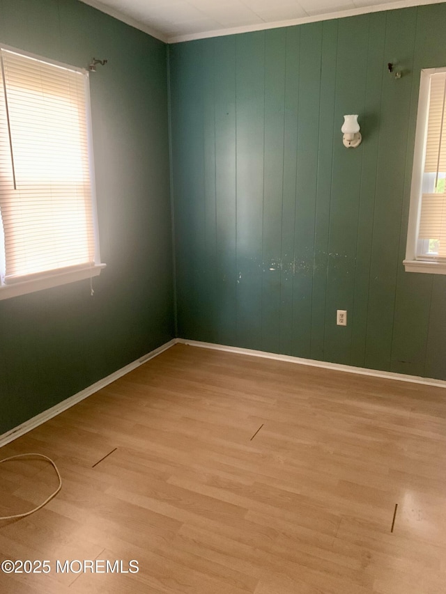 97 Vine St, Bayville, NJ 08721 - empty room featuring plenty of natural light and wood finished floors
