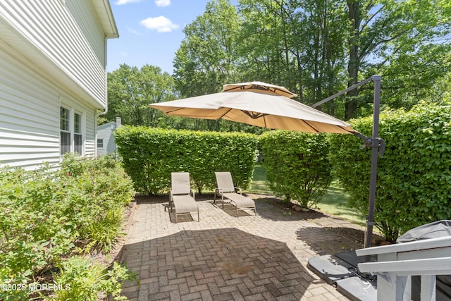3 Thompson Ln, Manalapan, NJ 07726 - view of patio