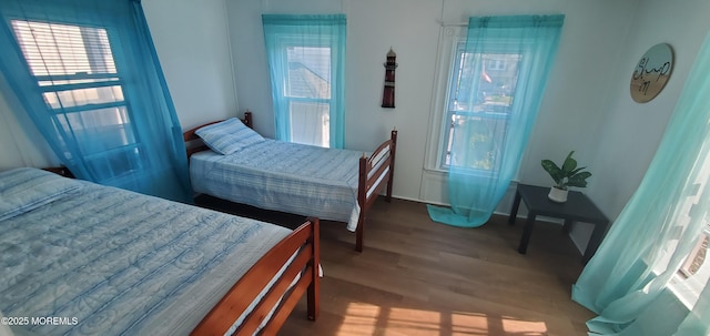 412 Park Place Ave, Bradley Beach, NJ 07720 - bedroom with wood finished floors and baseboards
