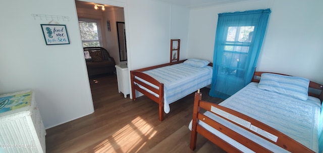 412 Park Place Ave, Bradley Beach, NJ 07720 - bedroom with wood finished floors and multiple windows