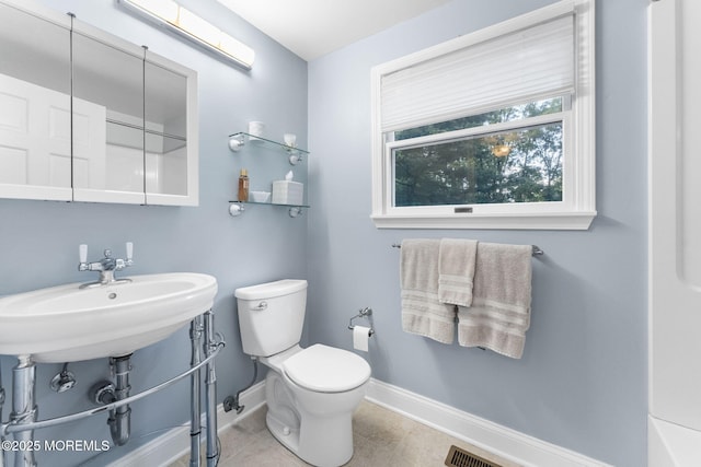280 Double Creek Pkwy, Freehold, NJ 07728 - bathroom with toilet and tile patterned floors