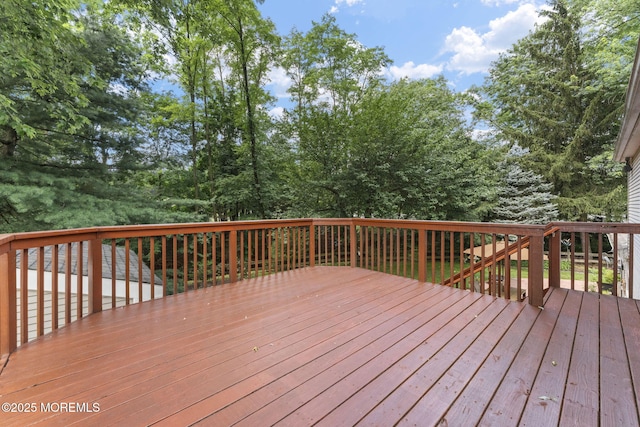 280 Double Creek Pkwy, Freehold, NJ 07728 - view of wooden deck