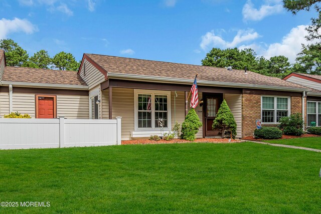 530B Sheffield Dr, Manchester, NJ 08759 - view of front of home with roof with shingles and brick siding