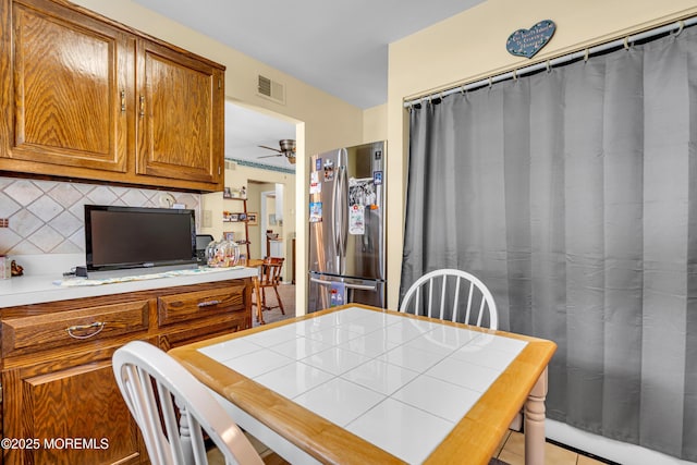 530B Sheffield Dr, Manchester, NJ 08759 - dining room featuring a ceiling fan