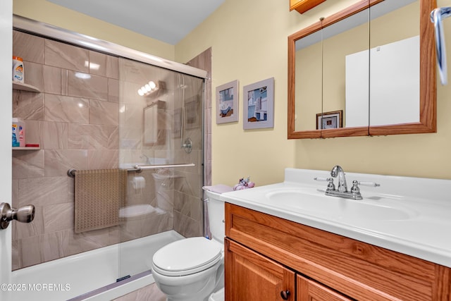 530B Sheffield Dr, Manchester, NJ 08759 - bathroom with vanity and a shower stall
