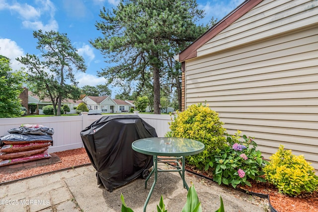 530B Sheffield Dr, Manchester, NJ 08759 - view of patio with area for grilling