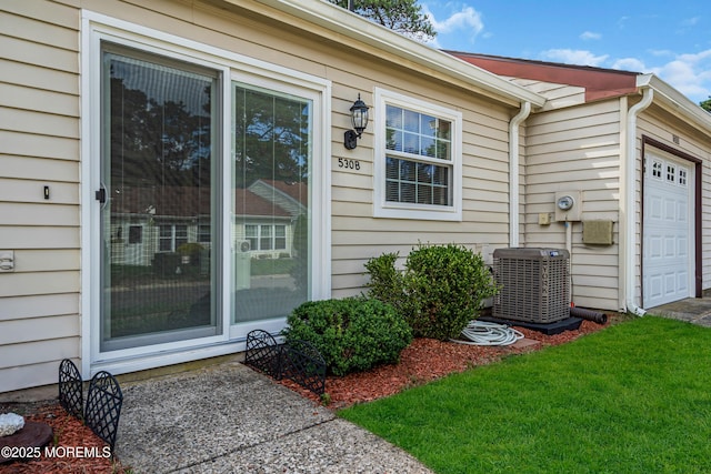 530B Sheffield Dr, Manchester, NJ 08759 - property entrance featuring a garage