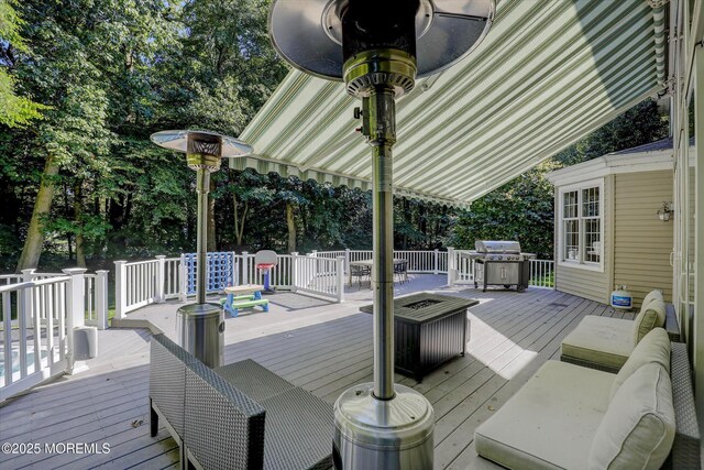 26 Bruns Rd, Allenhurst, NJ 07711 - deck with grilling area