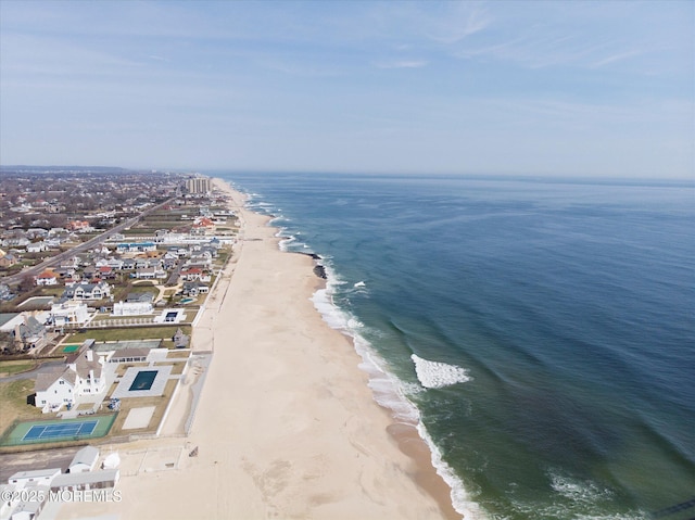 26 Bruns Rd, Allenhurst, NJ 07711 - aerial view of expansive beach