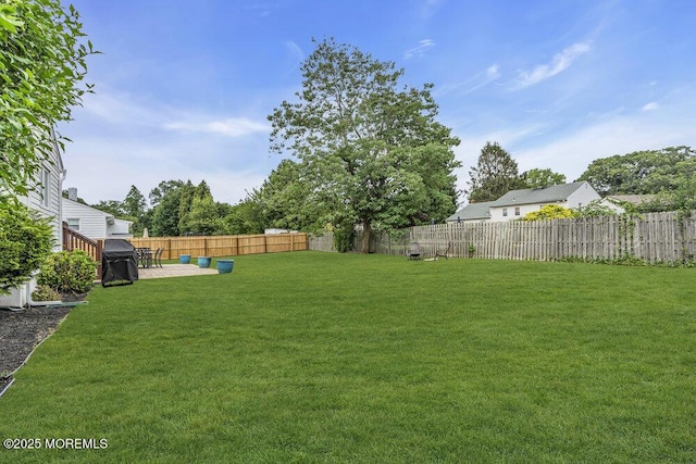 17 Rose St, Lincroft, NJ 07738 - fenced backyard featuring a patio area