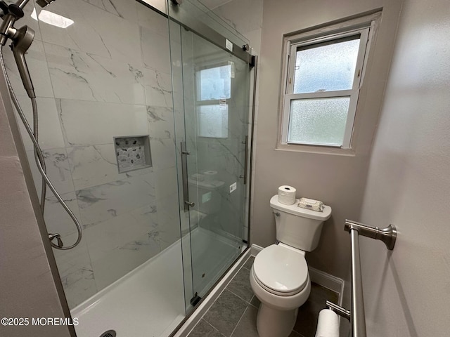 8 Missouri Ct, Matawan, NJ 07747 - bathroom with toilet and a stall shower