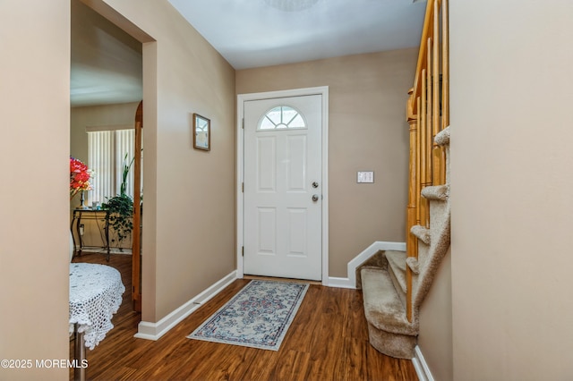 12 Aarons Way, Brick, NJ 08723 - foyer entrance with wood finished floors and stairs