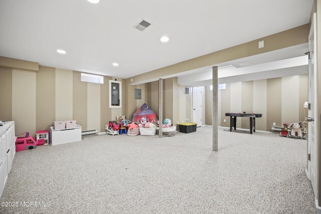304 Mackenzie Dr, Jackson, NJ 08527 - game room featuring recessed lighting and carpet floors
