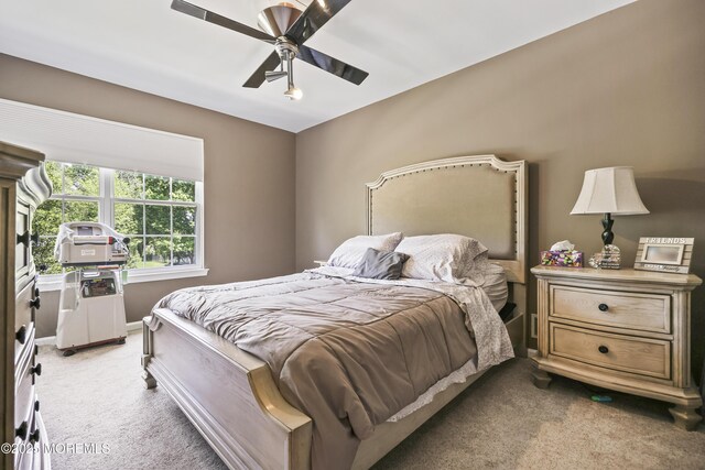 304 Mackenzie Dr, Jackson, NJ 08527 - bedroom featuring light colored carpet and ceiling fan