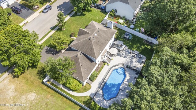 304 Mackenzie Dr, Jackson, NJ 08527 - aerial view of property's location featuring a pool