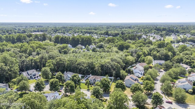 304 Mackenzie Dr, Jackson, NJ 08527 - aerial view of residential area featuring a heavily wooded area