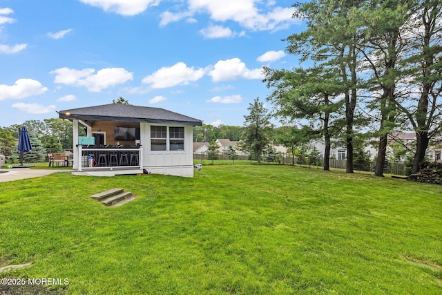 1218 W Park Ave, Ocean Twp, NJ 07712 - rear view of house featuring a patio area
